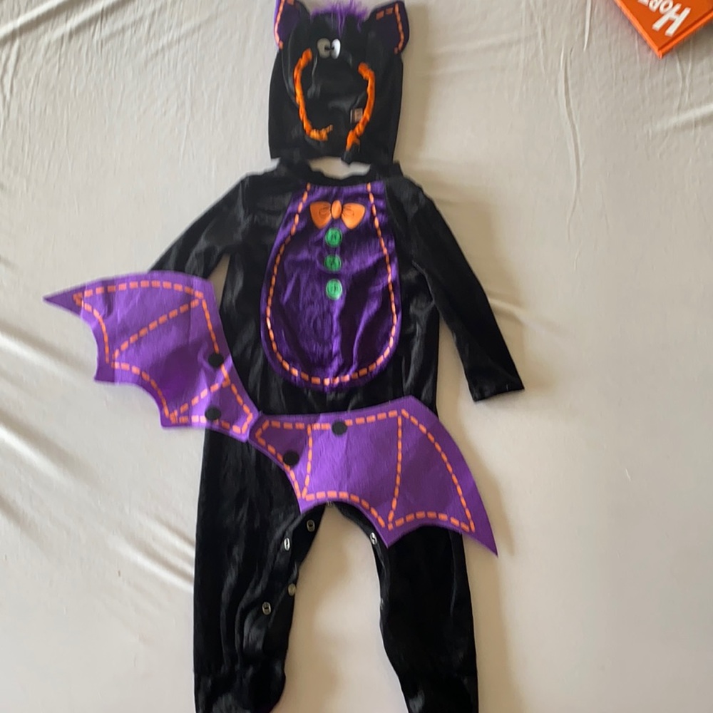 Toddler 2-3 yrs Bat costume Halloween